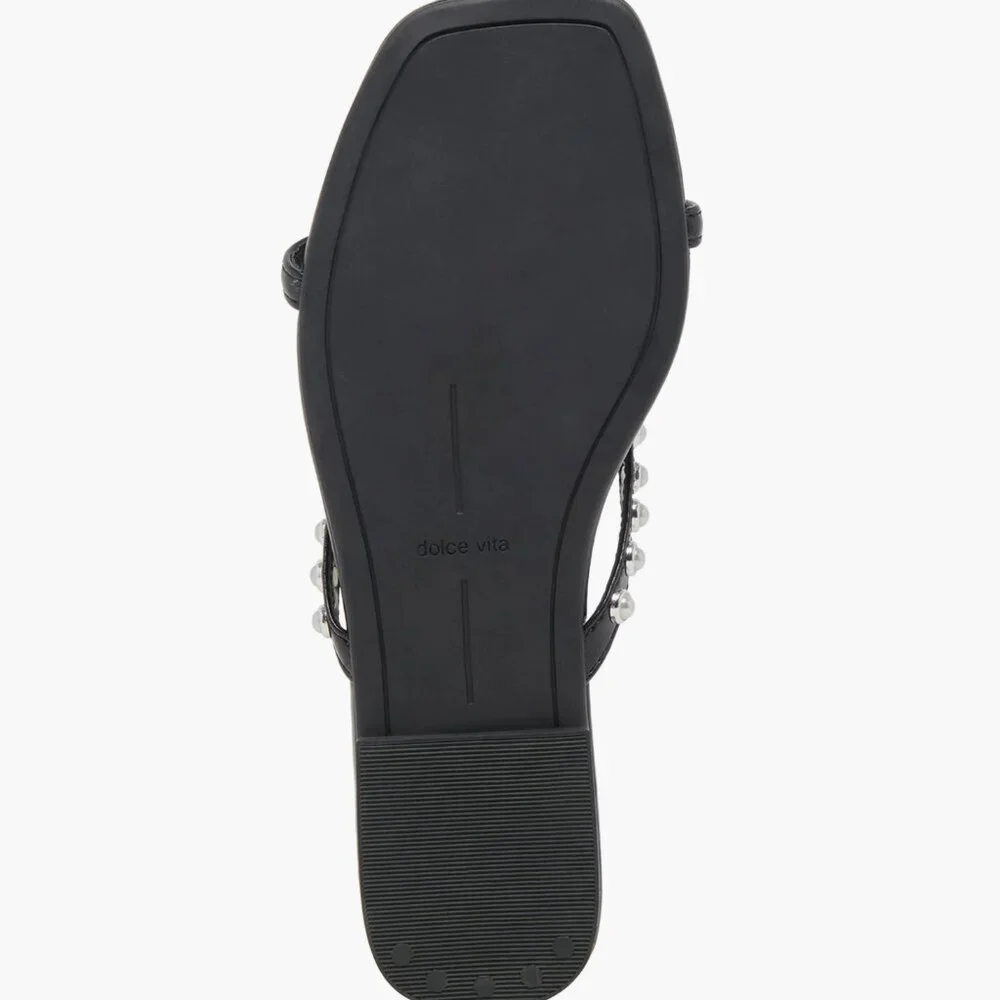 Dolce Vita Women's Lucca Imitation Pearl Flip Flop Size 8 New - Picture 9 of 16